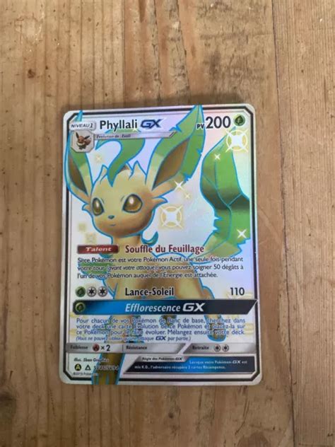 Carte Pok Mon Phyllali Gx Sv Sv Shiny Destin Es Occultes Nm Eur