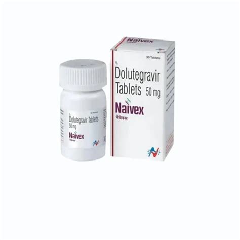 Naivex Dolutegravir 50mg Tablets At Rs 3500bottle Generic Anti Hiv