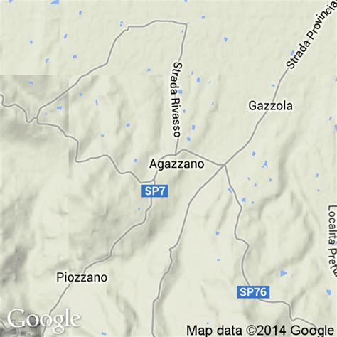 Mappa D Agazzano Cartine Stradali E Foto Satellitari