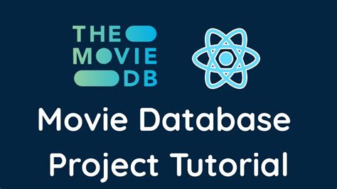 The Movie Database Api Project Tutorial React Youtube