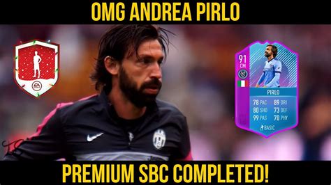 Andrea Pirlo End Of An Era Premium Sbc Completed Fifa 18 Cz Youtube