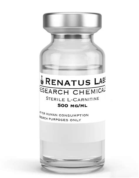 Sterile L Carnitine Mg Ml Renatus Labs