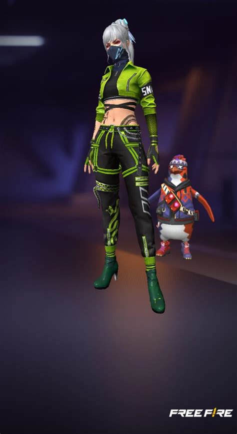 Skin Kelly Verde Combinação De Roupas E Skins Free Fire Mania