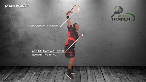 Padel Trainer Backhand Lob Youtube