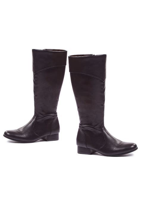 Womens Flat Pirate Boots