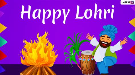 Festivals Events News Happy Lohri Greetings Whatsapp Stickers