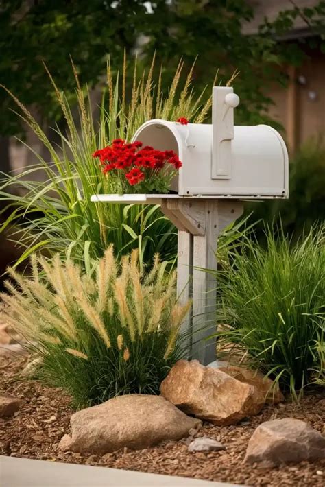 13 Brilliant Mailbox Flower Bed Ideas To Wow Your Neighbors MowersLab