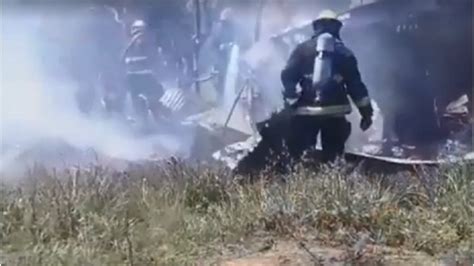 Una Mujer Y Sus Dos Hijas Murieron Al Incendiarse Su Casa Que Estaba