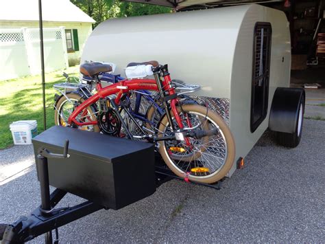 Teardrop Bike Rack Bike Rack Teardrop Camper Teardrop Trailer