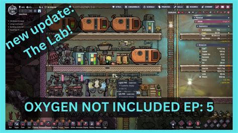 OXYGEN NOT INCLUDED THE LAB EP 5 Oil Petroleum And Steel