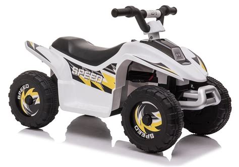 Electric Ride On Quad Xmx612 White Electric Ride On Vehicles Quads