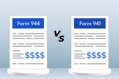 Form 944 Vs 941 Which One Should You File An Annual Or Quarterly