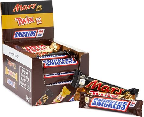 Mars Snickers And Twix Chocolate Bars Multipack Low Calorie Snacks