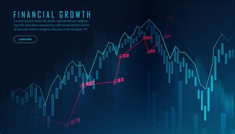 Premium Vector Stock Market Or Forex Trading Graph In Graphic Concept