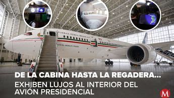 Avión presidencial de México Video así es en su interior Grupo Milenio