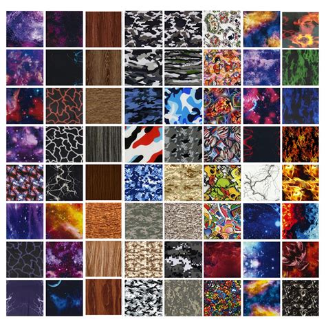 Buy Hydrographics Film Water Transfer Printing 10 Packs Of Amazing