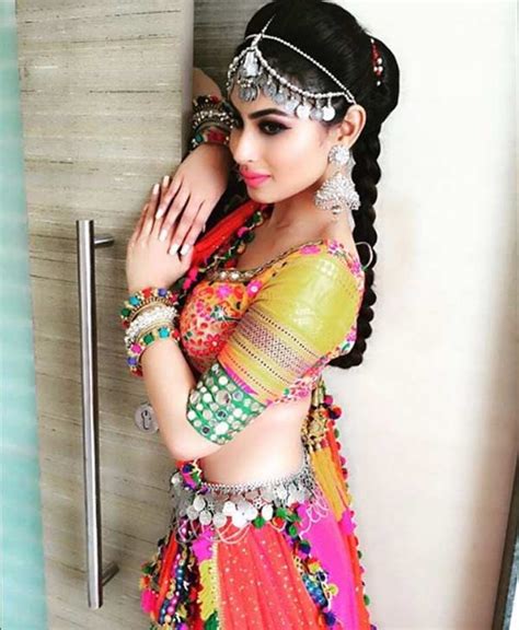 Mouni Roy Roymouni Imouniroy ‏brilliant In Tribal Ghagra Choli