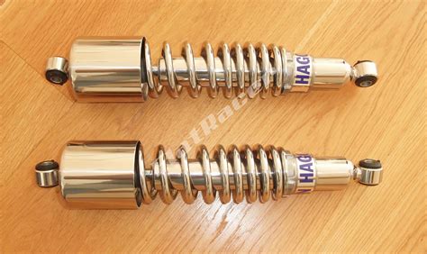 Hagon Custom Stainless Steel Shroud Shock Absorbers Pair