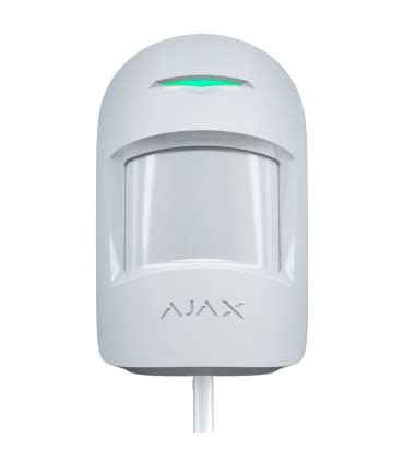 Detetor De Movimento Ajax Cableado De Dupla Tecnologia Pir E Micro