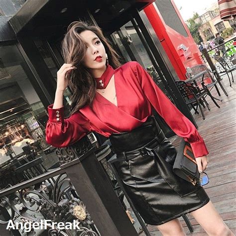 Pin On Leatherskirt Asianmodels