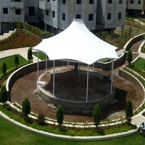 Steel Pvc Conical Tensile Structure At Rs Square Feet In Pune Id