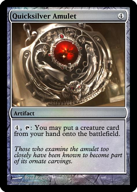 Quicksilver Amulet Mtg