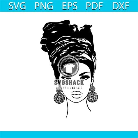 Black Woman Svg Melanin Svg Afro Girl Svg Black Girl Svg Inspire Uplift