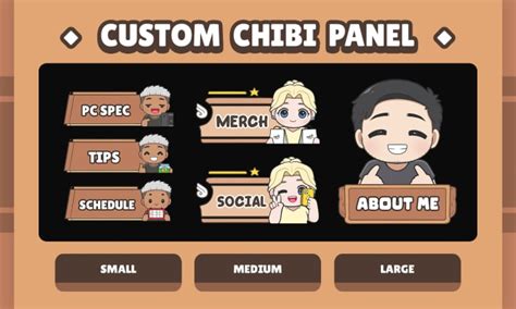 Draw A Cute Chibi Panel For Your Twitch By Andiwandirana Fiverr