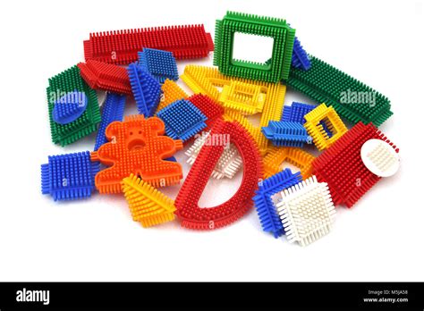 Stickle Bricks Building Bricks Toys Stock Photo Alamy