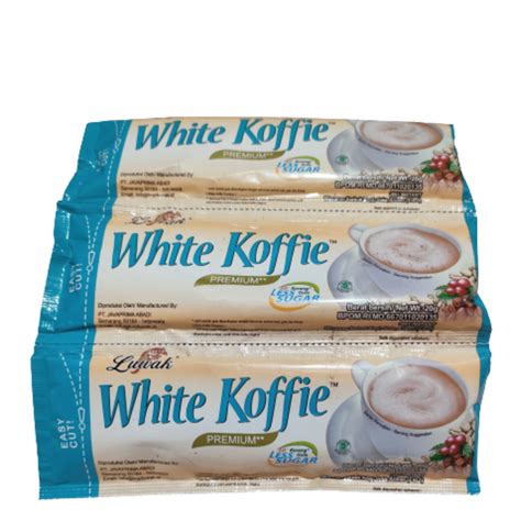 Luwak White Koffie Premium Less Sugar 10 Sachet Lazada Indonesia