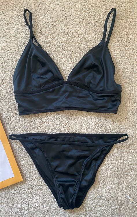 Set Of 2 Triangle Bra String Bikini Sewing Patterns With Etsy
