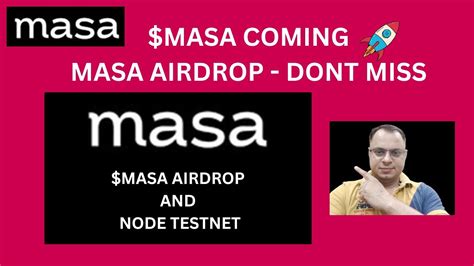 Masa Token Coming Masa Airdrop And Node Testnet Dont Miss Airdrop