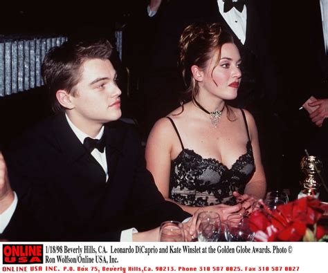 Leonardo Dicaprio Kate Winslet 1998 Leo And Kate Kate Winslet And