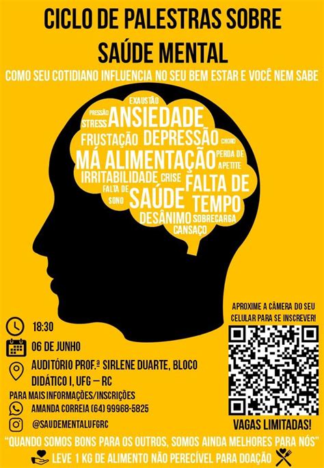 Ciclo De Palestras Sobre Sa De Mental Como Seu Cotidiano Influencia