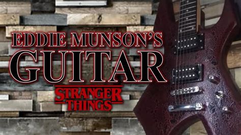 I Made Eddie Munson S Guitar From Stranger Things Full Project Series Youtube