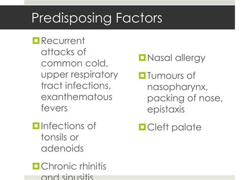 Acute Suppurative Otitis Media Ppt