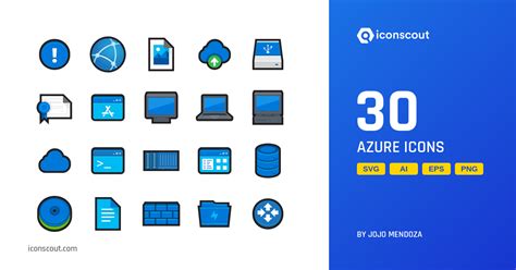 Azure Icon Pack - 30 Free Download Miscellaneous Icons | IconScout