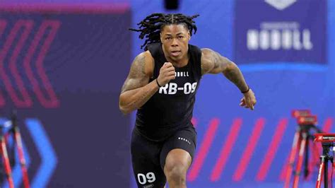 Jahmyr Gibbs Raises Draft Stock With Nfl Combine Showing