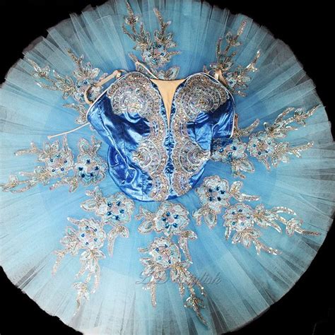 Adult Classical Ballet Tutu Blue Ld0071 Pancake Platter Tutu Costume