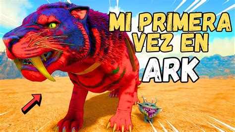 MI PRIMERA VEZ EN ARK EN SCORCHED EARTH El Comienzo MAS DIFICIL De MI