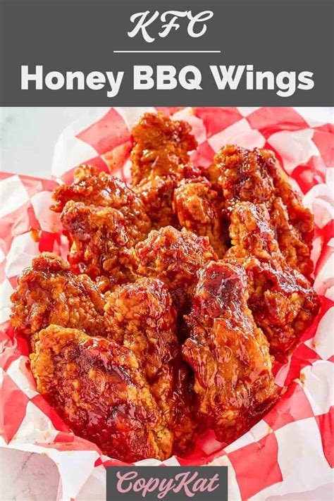 Kfc Honey Bbq Wings Recipe Better Than The Original