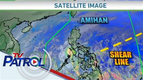 Shear Line Patuloy Na Nakaaapekto Sa Silangang Bahagi Ng Southern Luzon