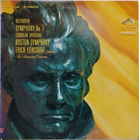 Beethoven Symphony No Coriolan Overture Erich Leinsdorf