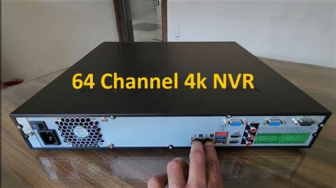 64 Channel Proper 4K NVR Dahua Unboxing Video YouTube