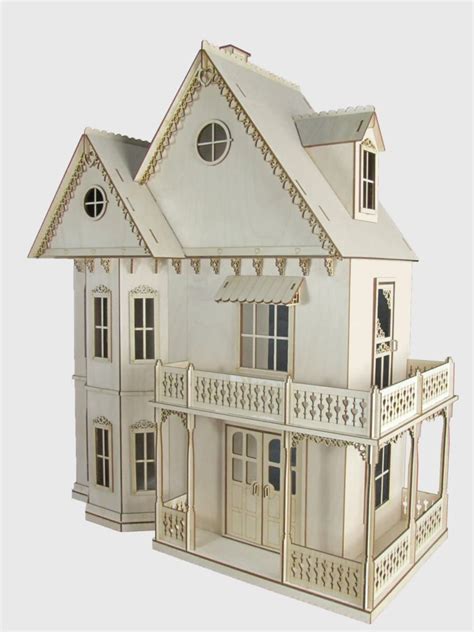 Gingerbread Victorian Dollhouse Kit 1:12 Scale Doll House | Etsy