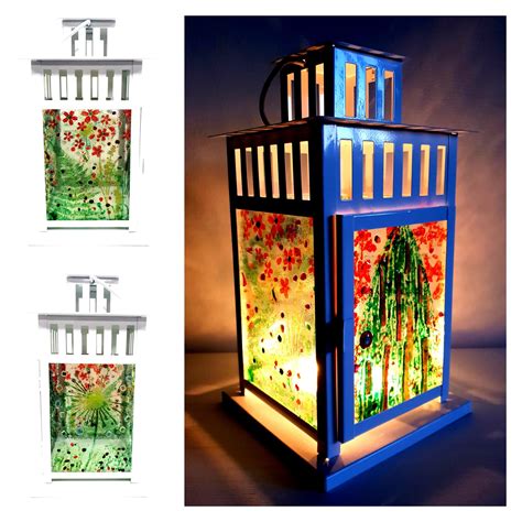 Fused Glass Lantern Workshop Half Day Class £65 Crafts In The Valley