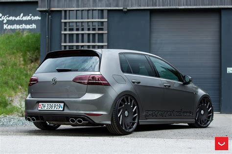 Vw Mk7 Golf R 20 Inch Vossen Vle 1 Wheels Vossen Wheels 2015 1039 Golf