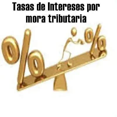 Tasas De Intereses Por Mora Tributaria Tabla 2025