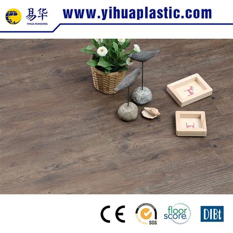 Eco Friendly PVC Vinyl Flooring Plank PVC Lvt Spc WPC Rcb China PVC