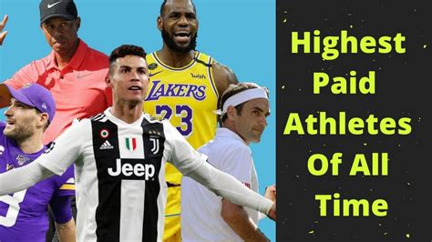 20 Highest Paid Athletes Of All Time Youtube